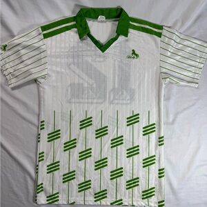 Soccer Jersey Vintage 90s Switzerland Green Extremely Rare Collector Item Size 4